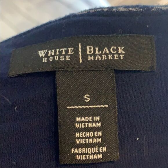 🌺White House Black Market Blur Top Sz Med - Picture 4 of 4